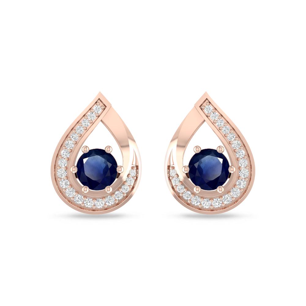 Rose Gold - Sapphire