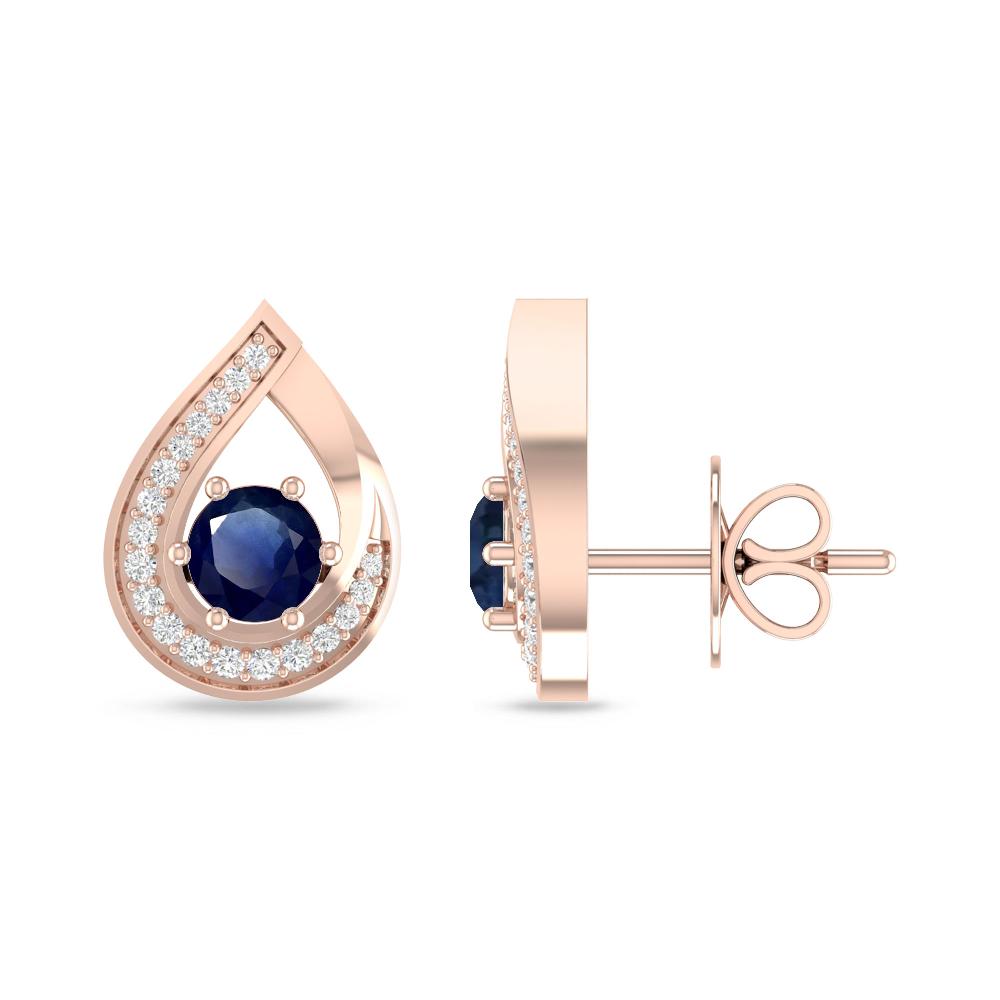 Rose Gold - Sapphire