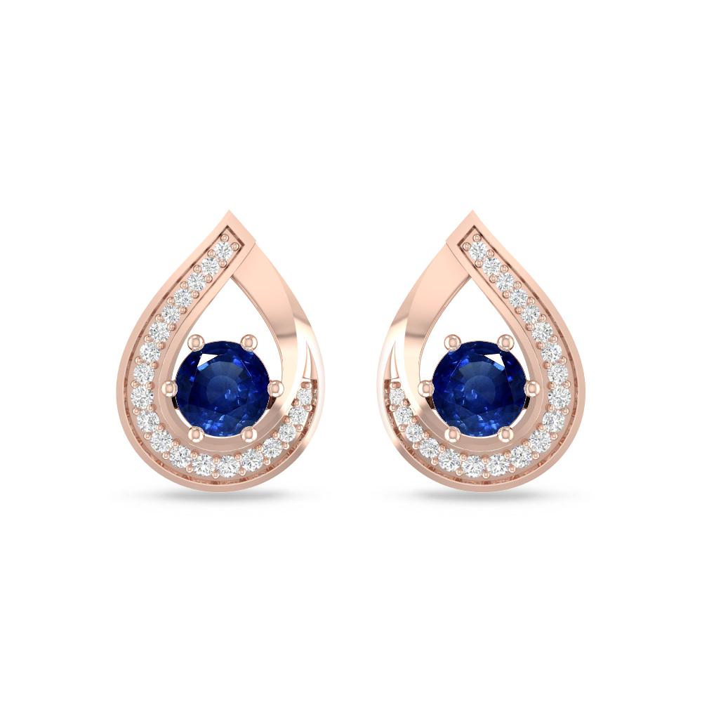 Rose Gold - Sapphire