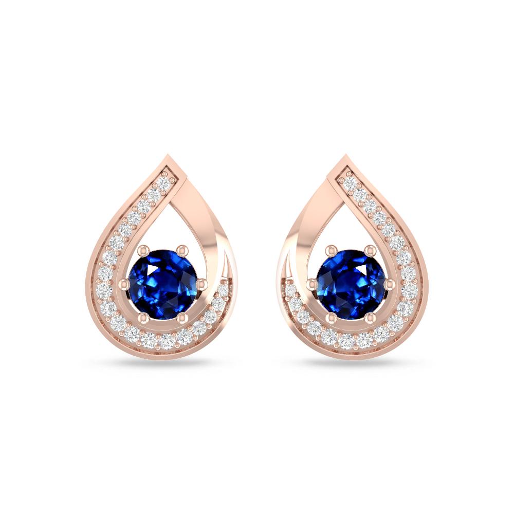 Rose Gold - Sapphire