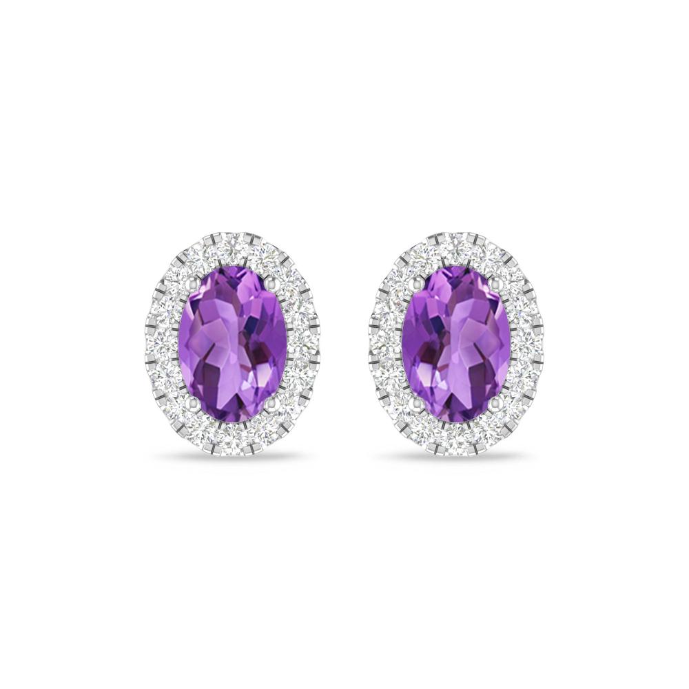 White Gold - Amethyst
