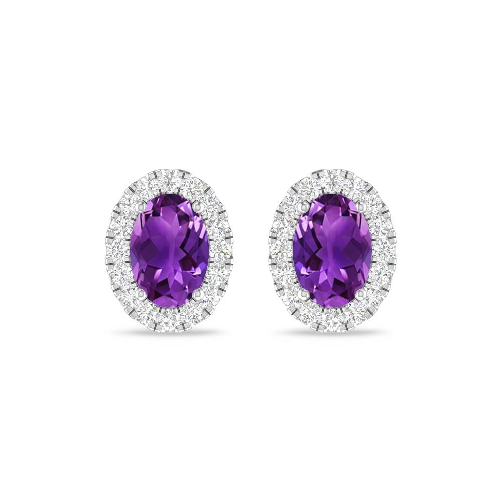 White Gold - Amethyst