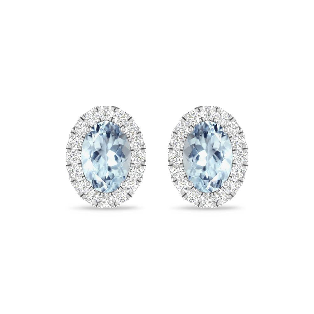 White Gold - Aquamarine
