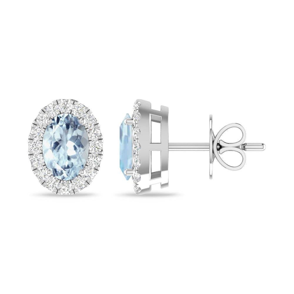 White Gold - Aquamarine