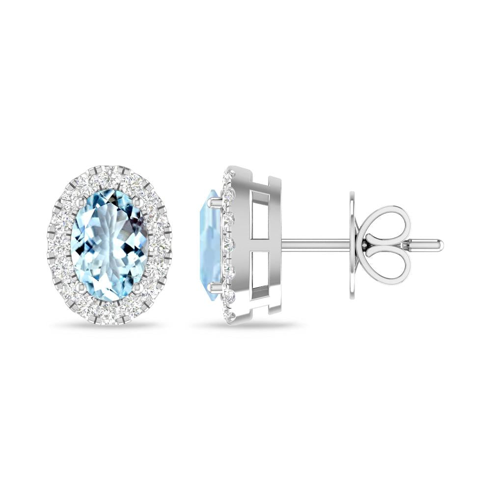 White Gold - Aquamarine