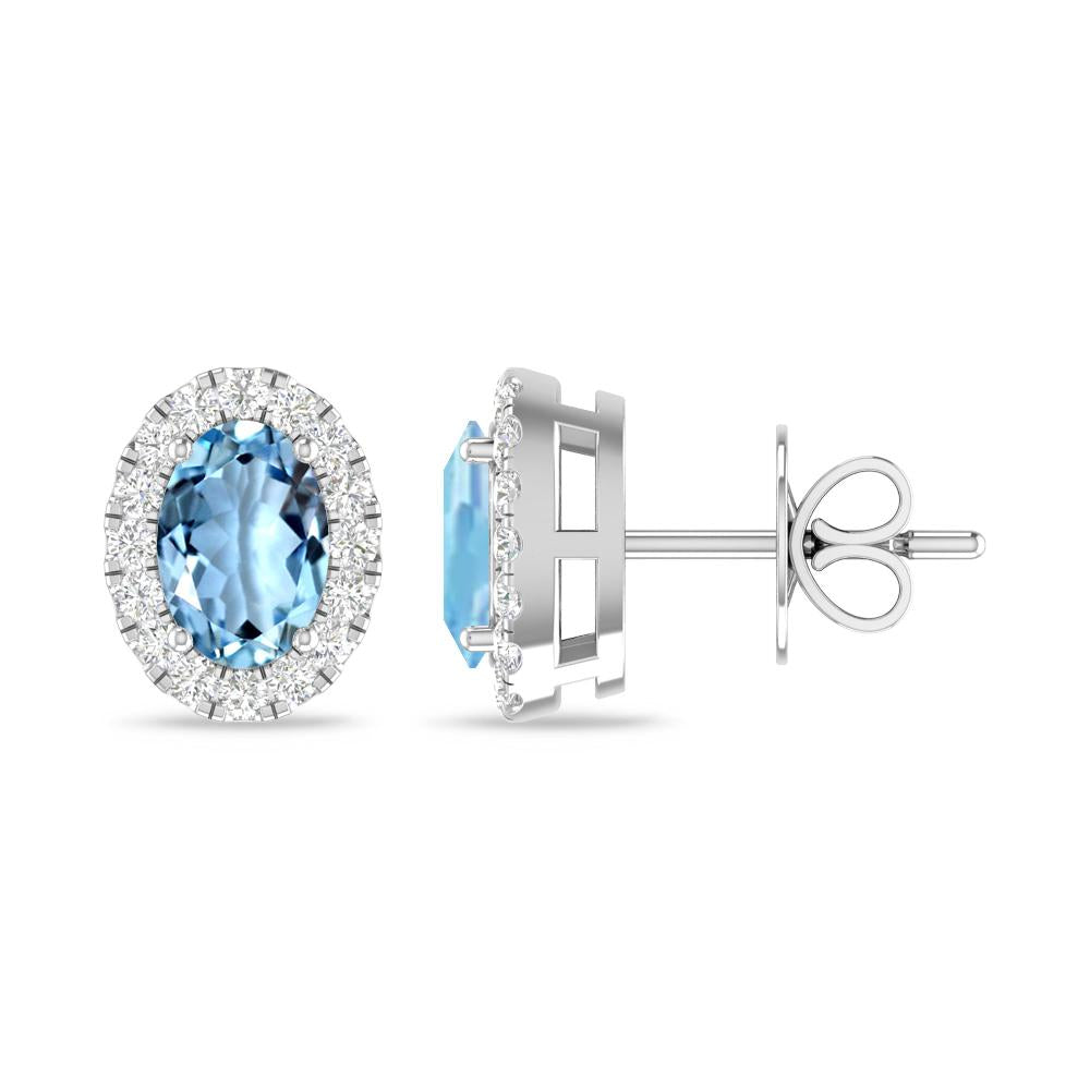 White Gold - Aquamarine