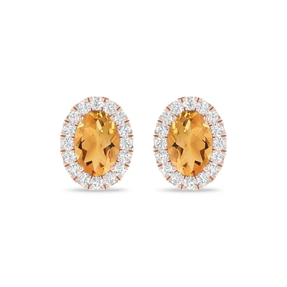 Rose Gold - Citrine