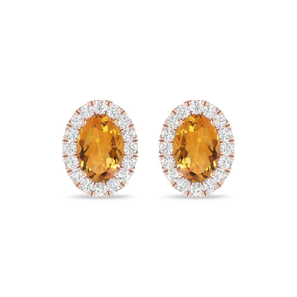 Rose Gold - Citrine