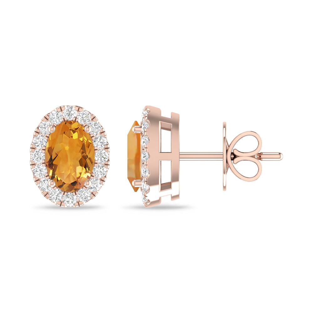 Rose Gold - Citrine