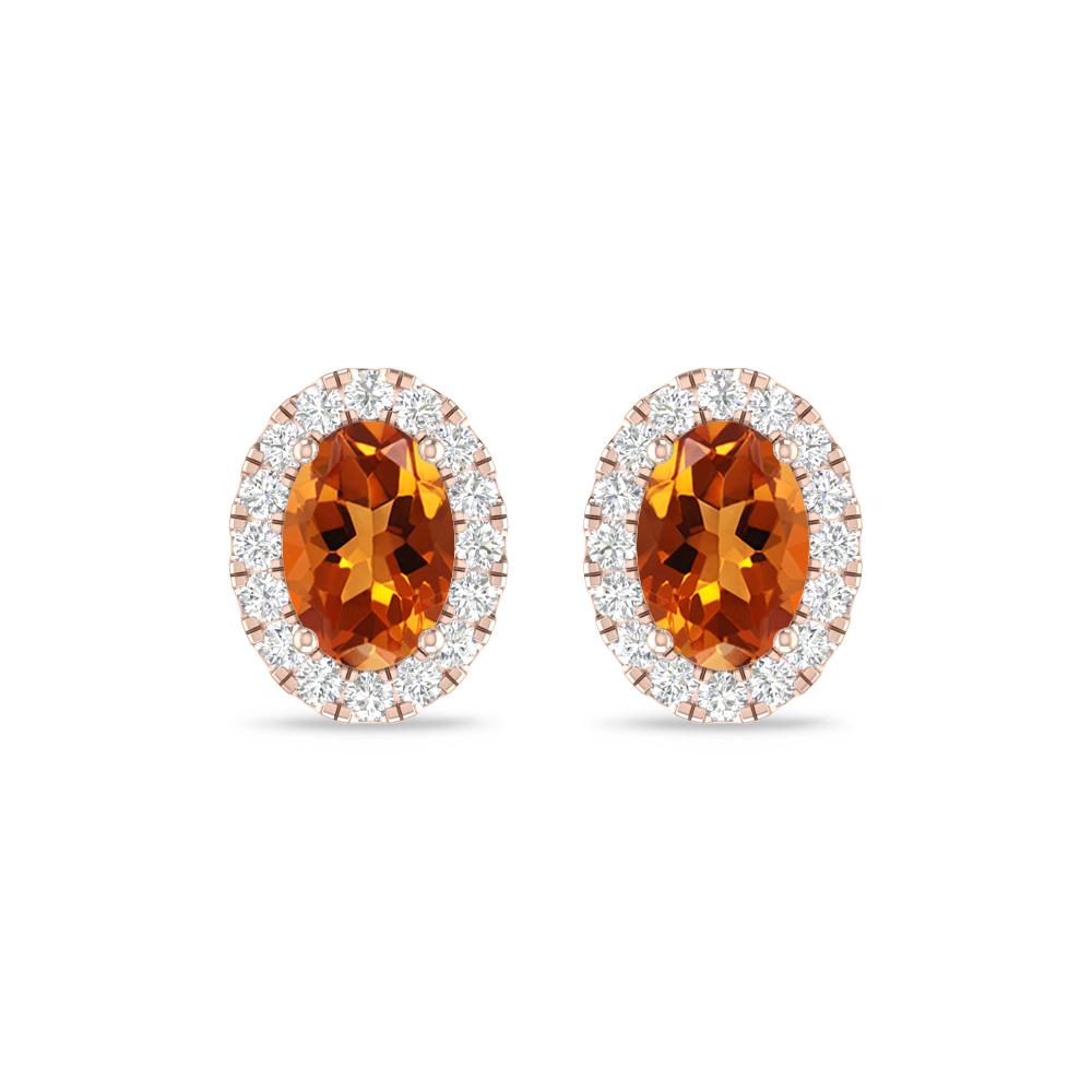 Rose Gold - Citrine