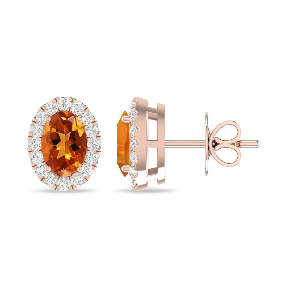 Rose Gold - Citrine