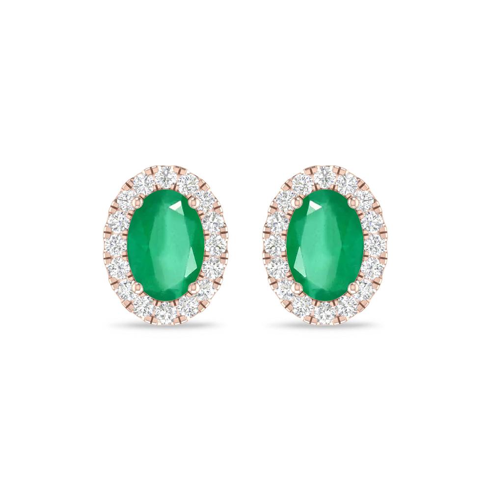 Rose Gold - Emerald