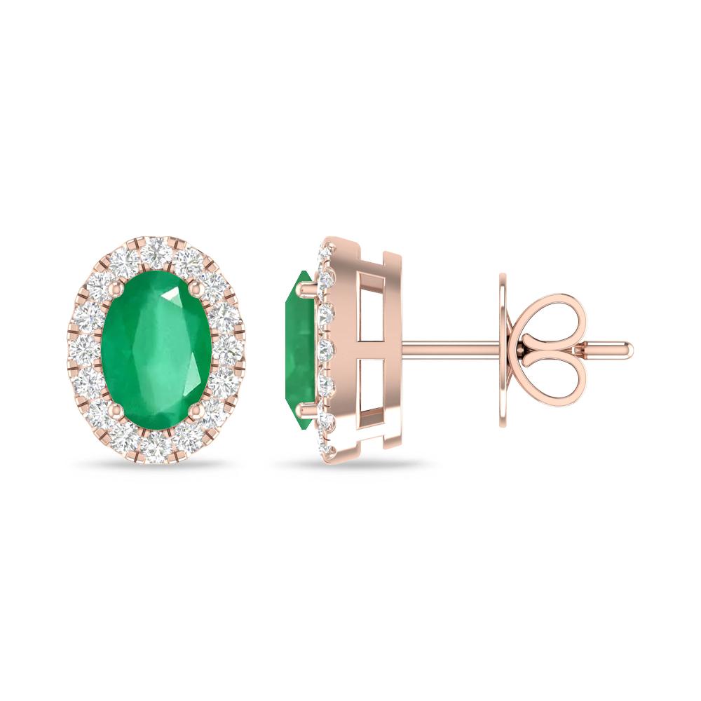 Rose Gold - Emerald