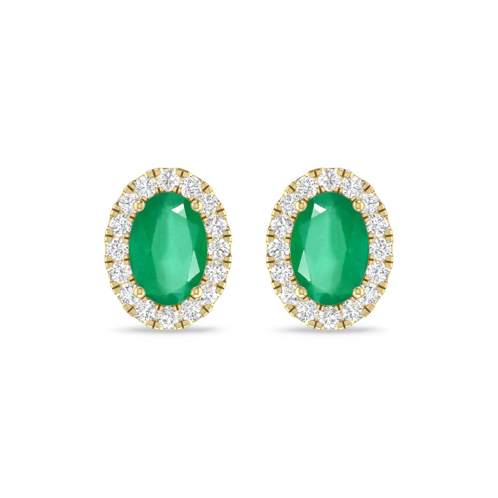 Yellow Gold - Emerald