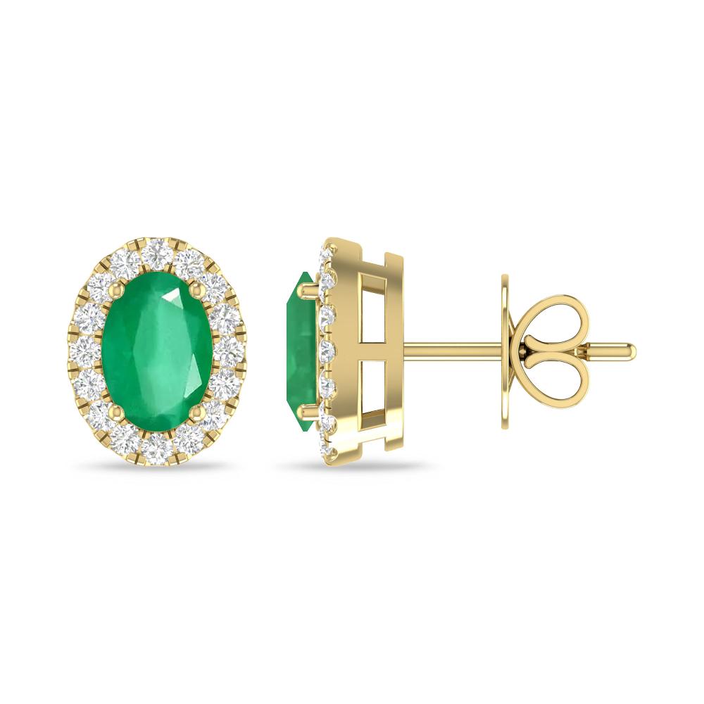 Yellow Gold - Emerald