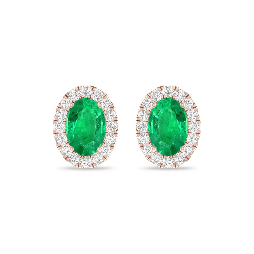 Rose Gold - Emerald