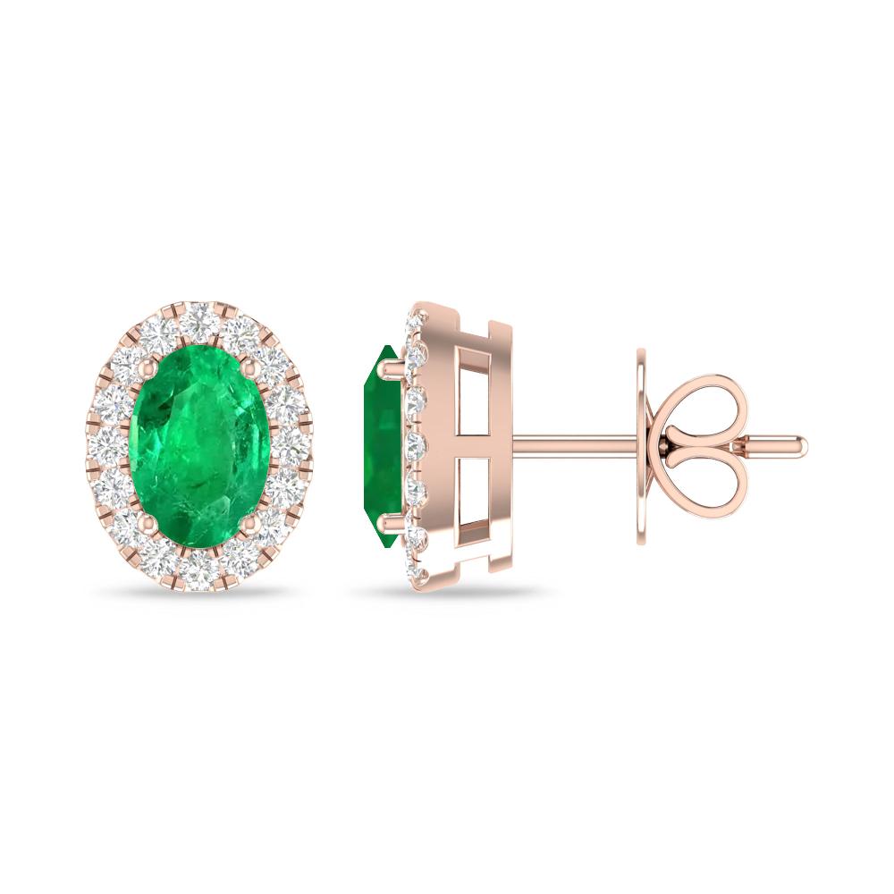 Rose Gold - Emerald