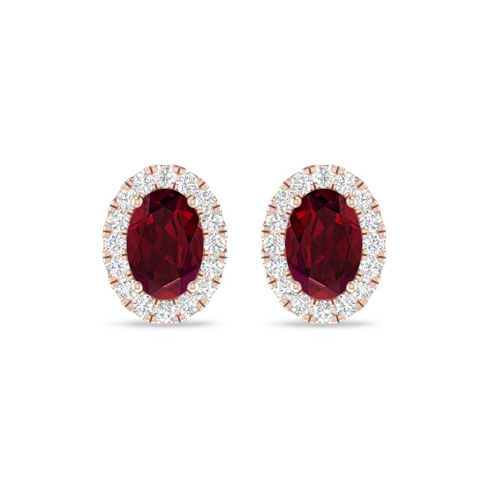 Rose Gold - Garnet