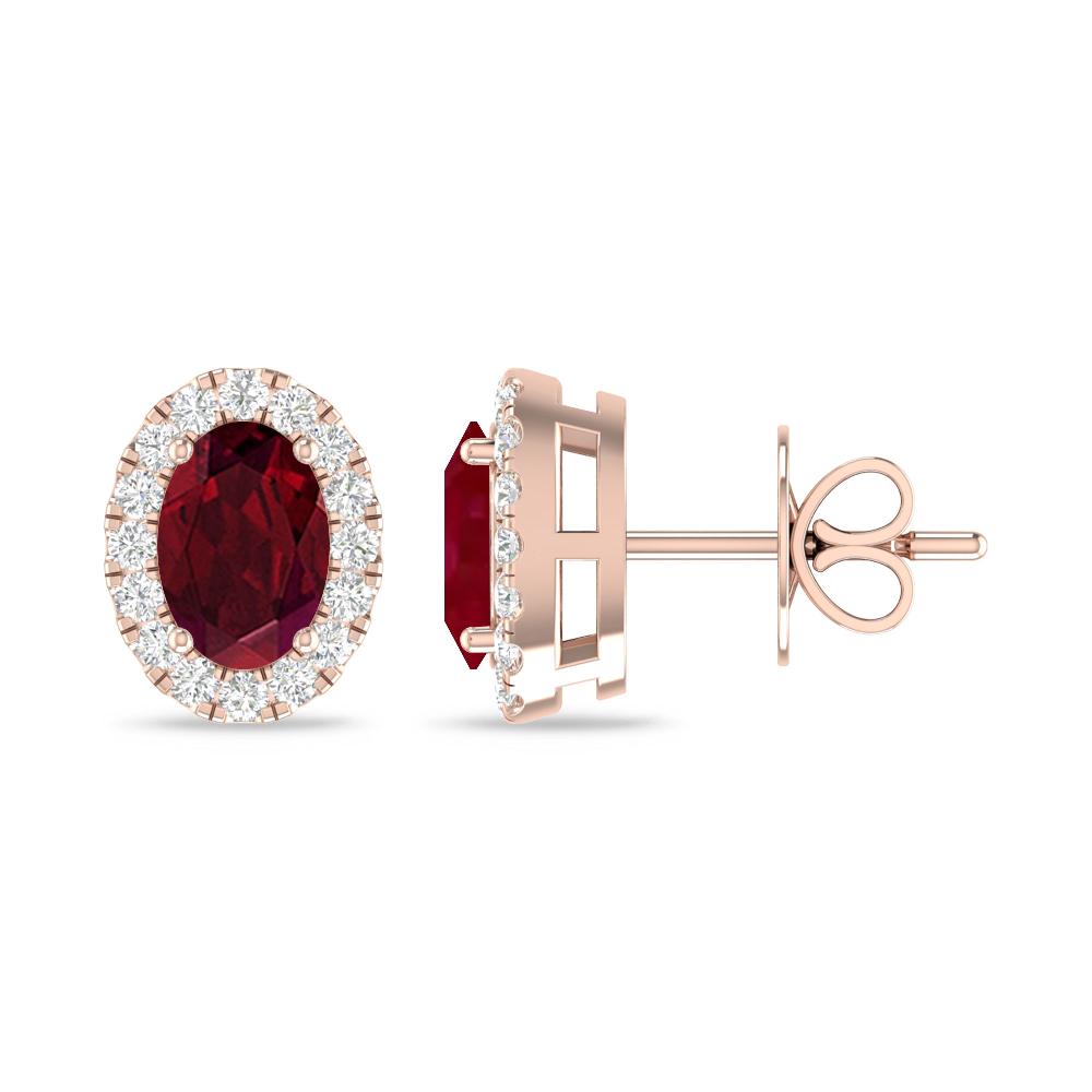 Rose Gold - Garnet