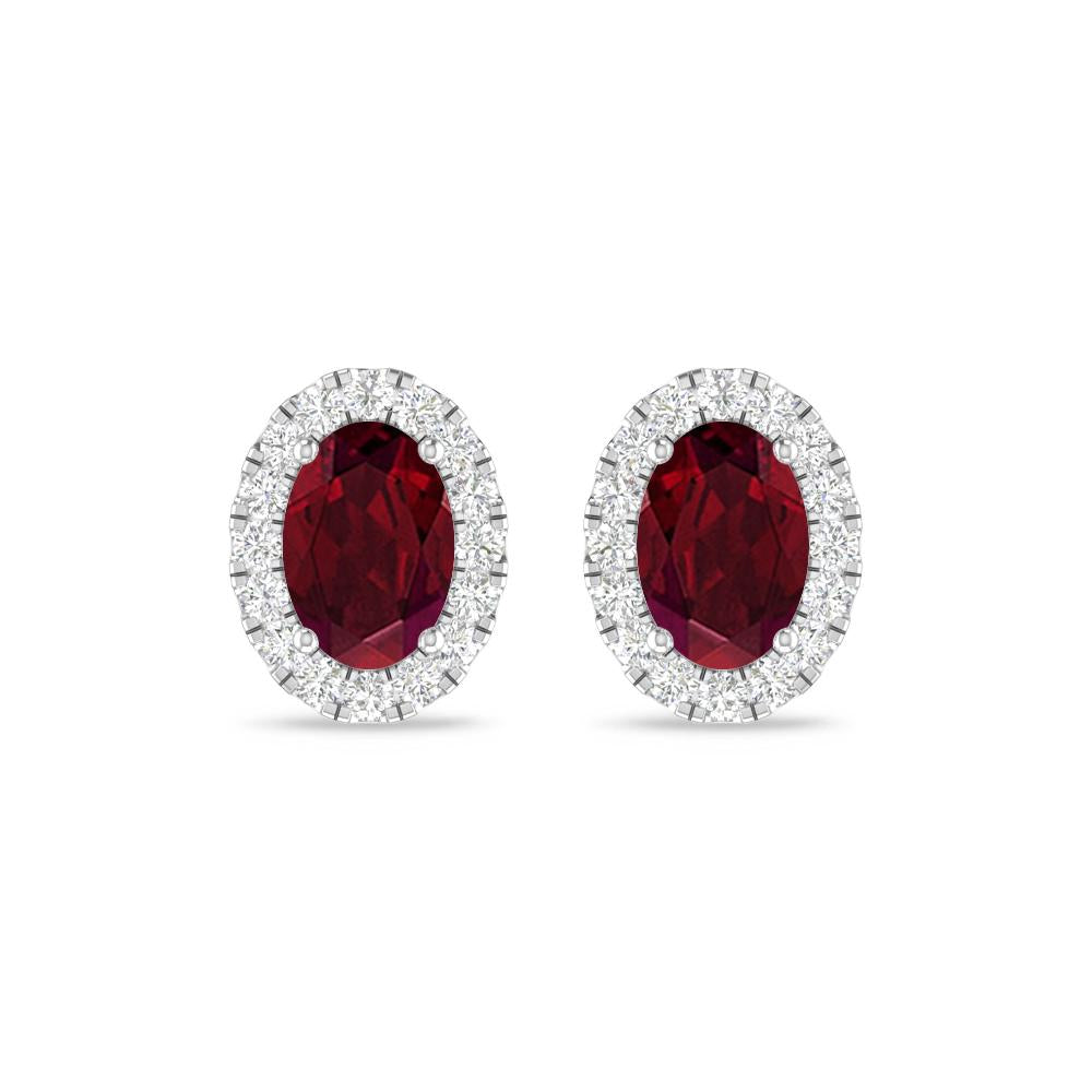 White Gold - Garnet