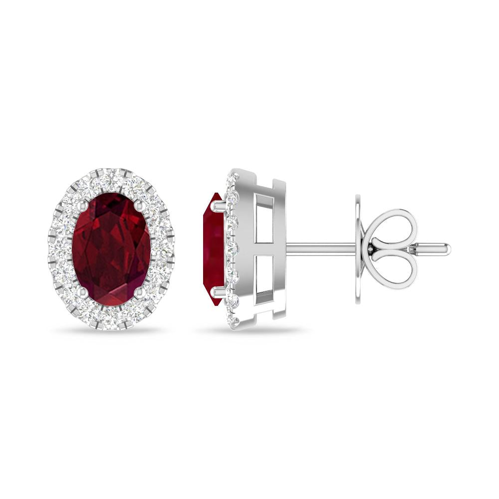 White Gold - Garnet