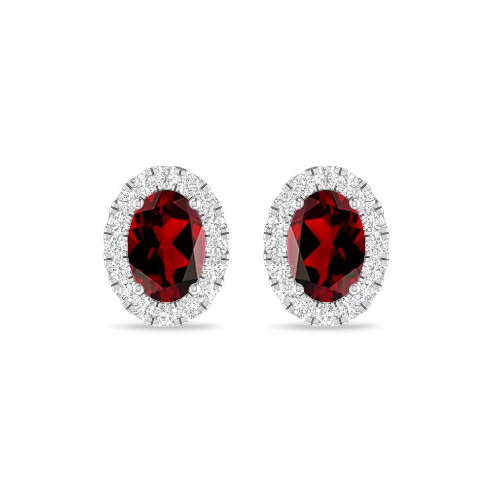 White Gold - Garnet