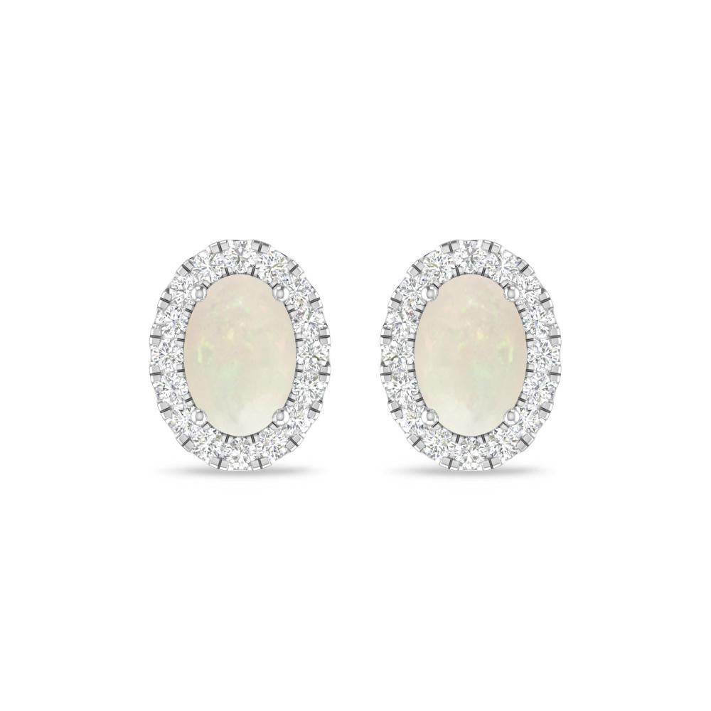 White Gold - Opal