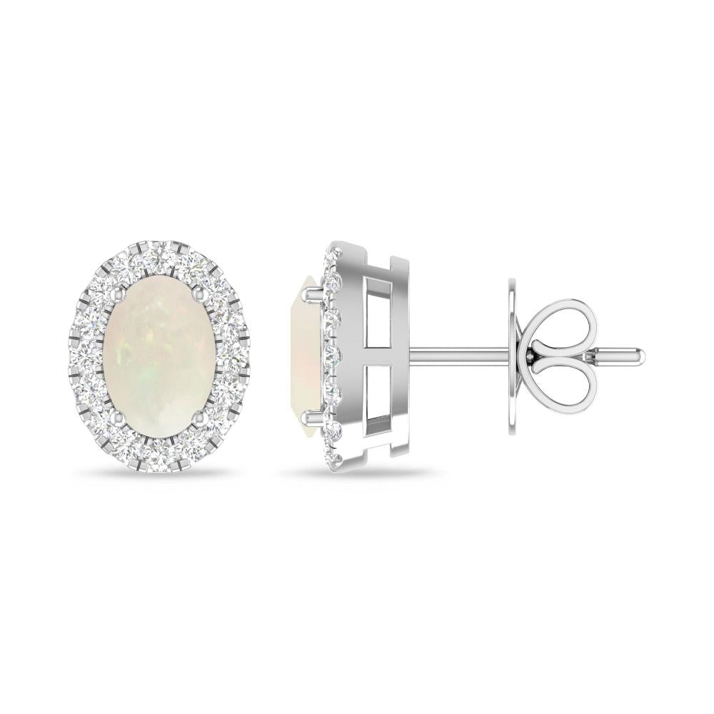 White Gold - Opal