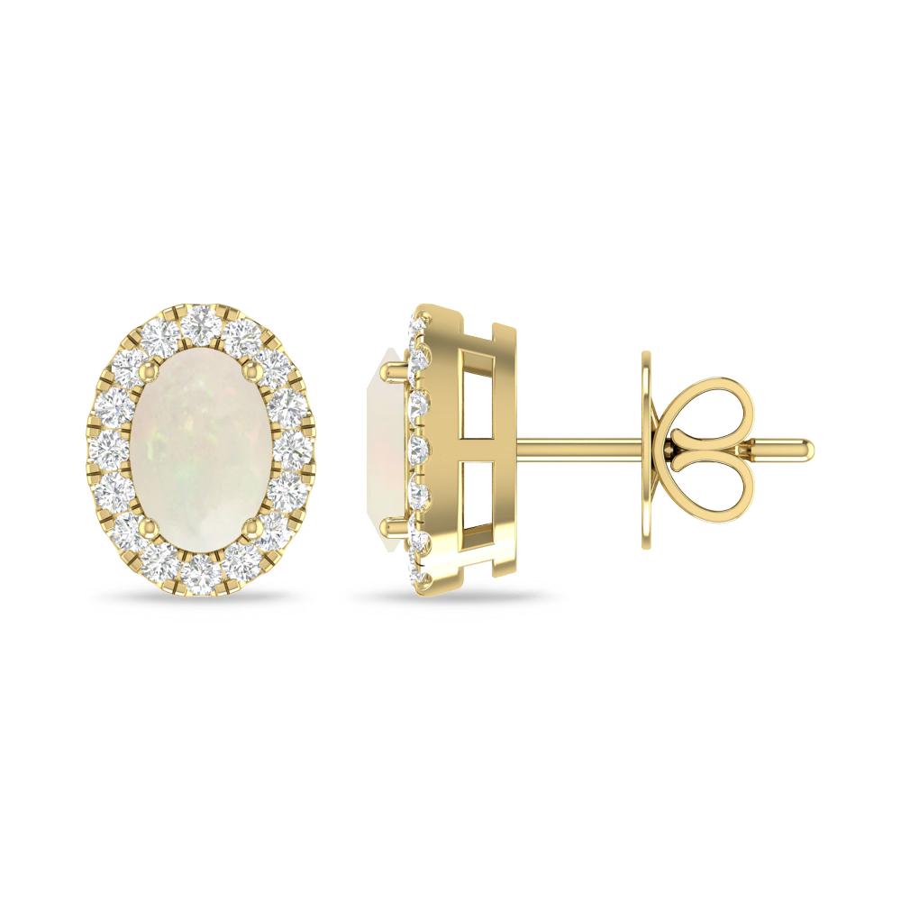 Yellow Gold - Opal