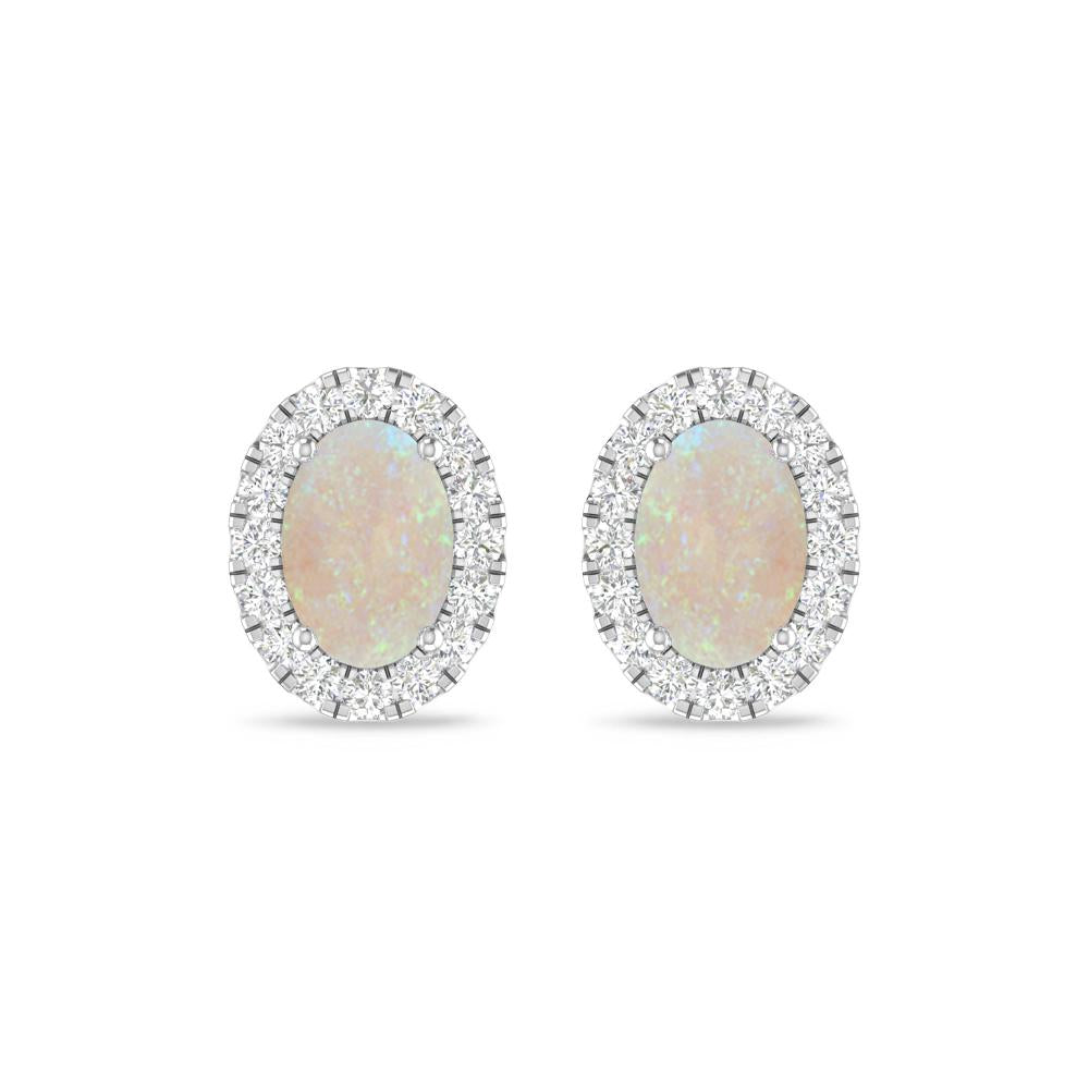 White Gold - Opal