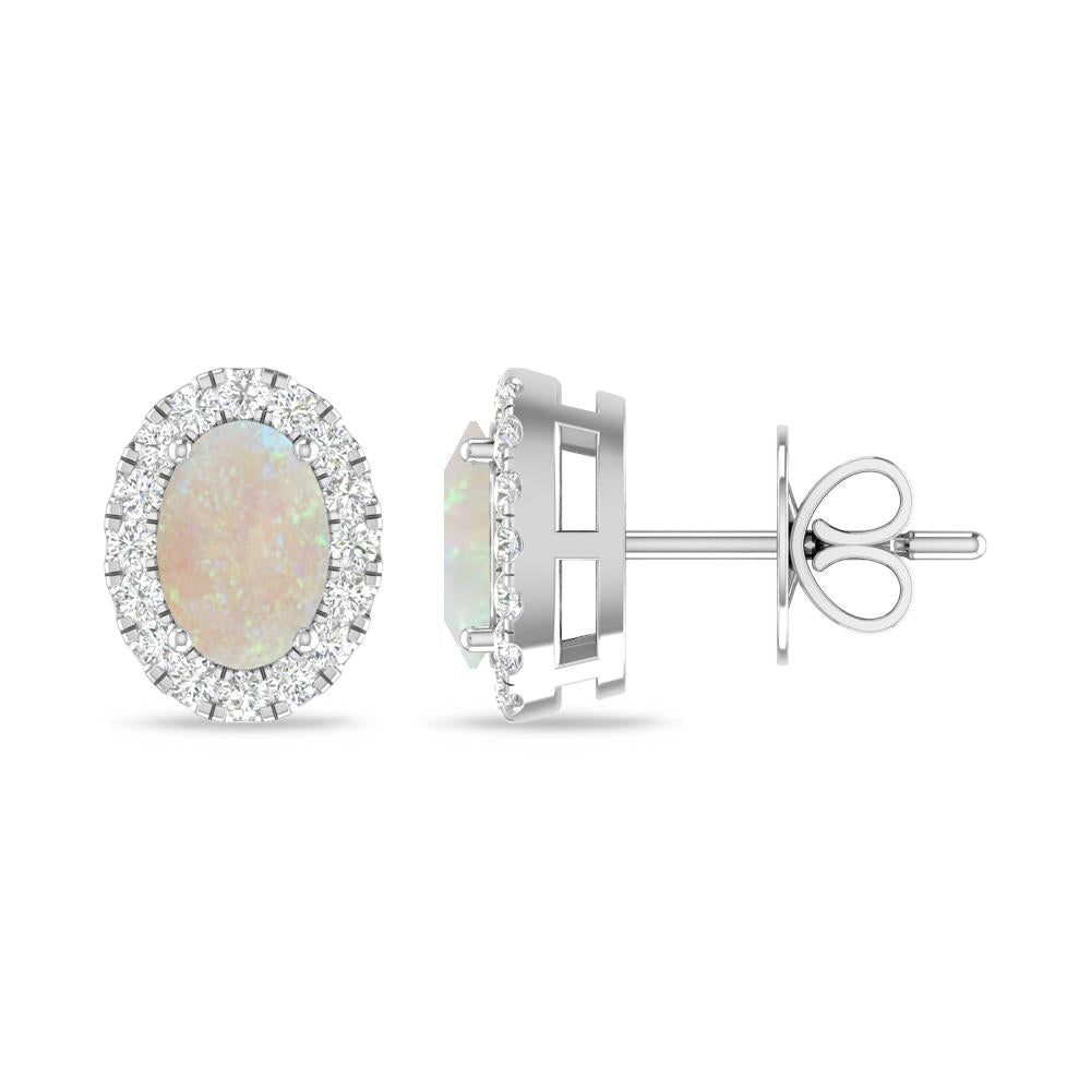 White Gold - Opal