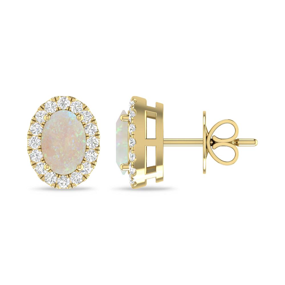 Yellow Gold - Opal