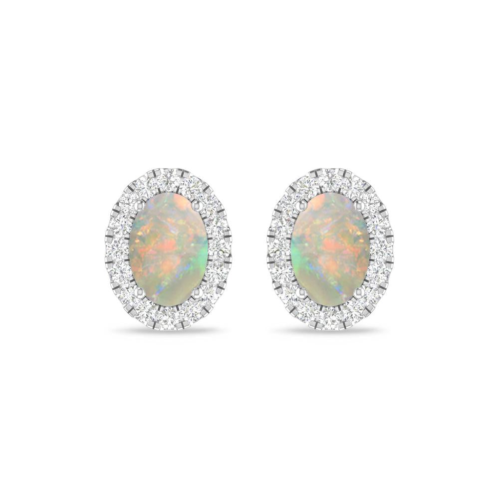 White Gold - Opal