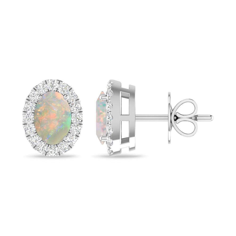 White Gold - Opal