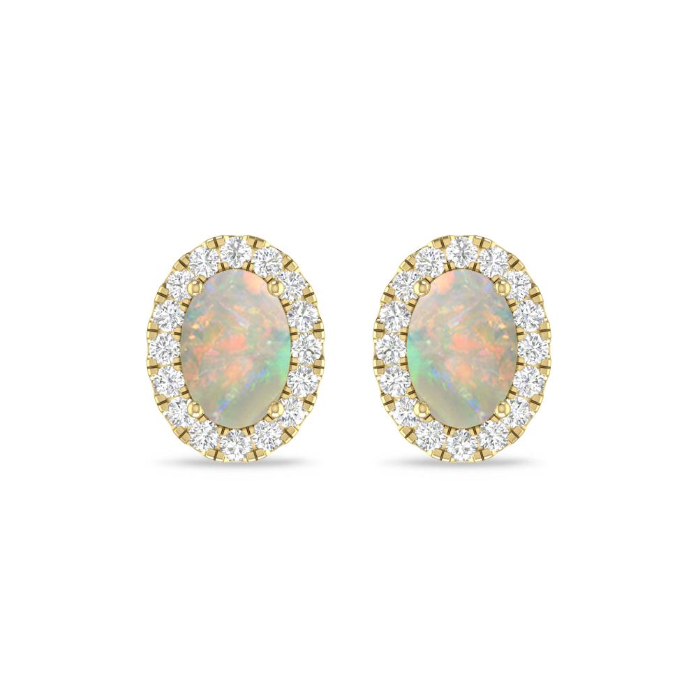 Yellow Gold - Opal