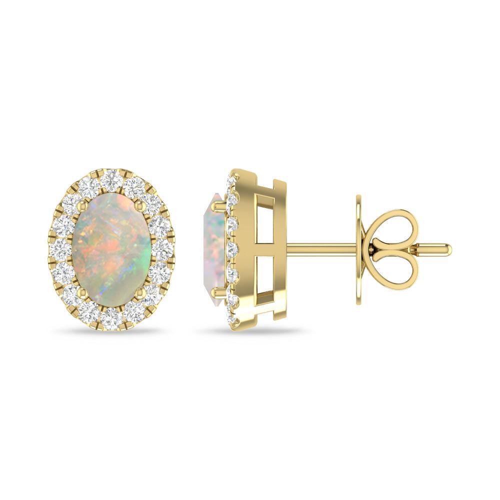 Yellow Gold - Opal