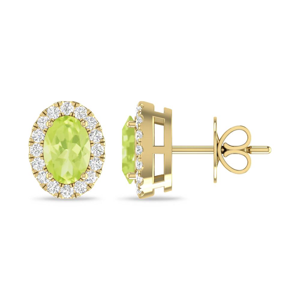 Yellow Gold - Peridot