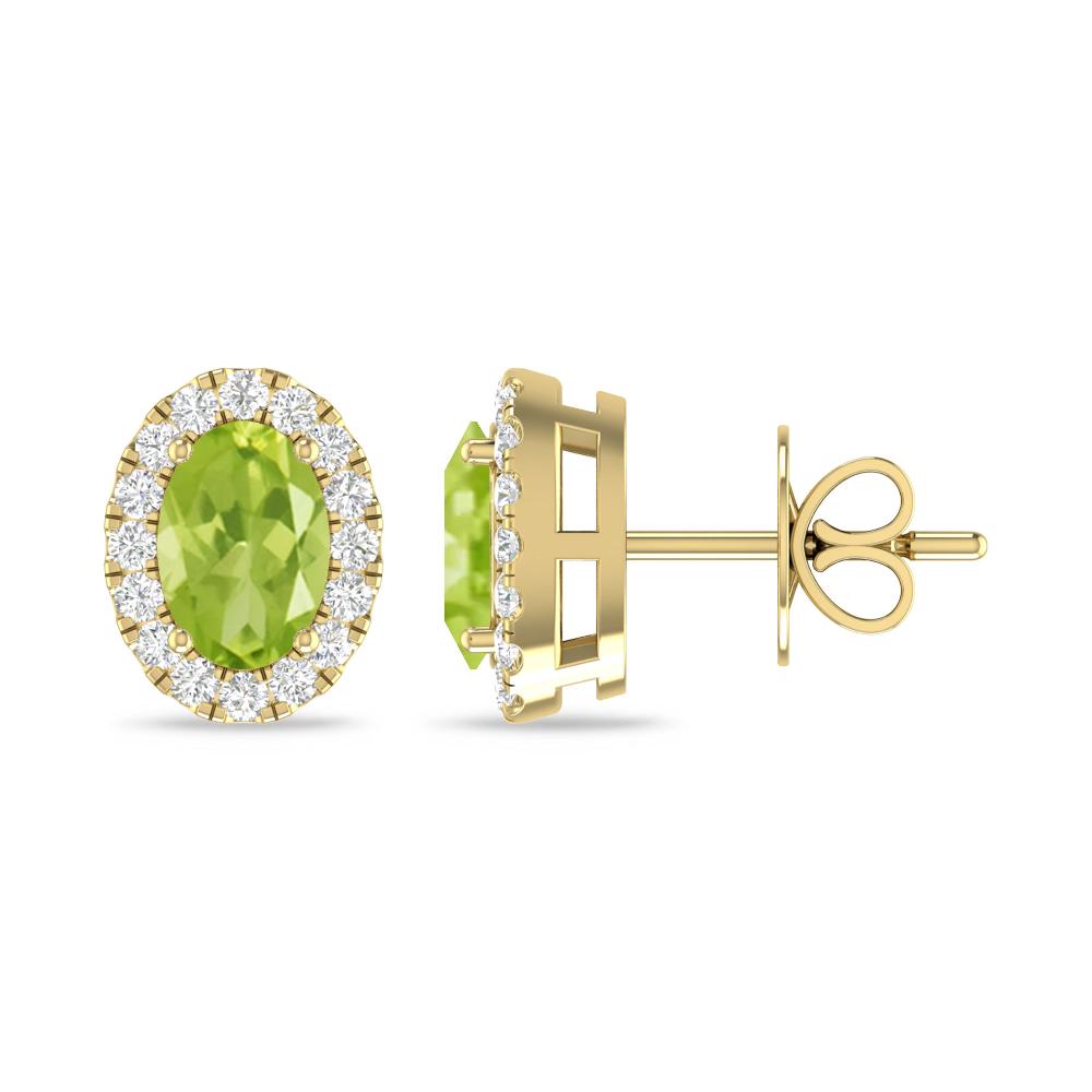 Yellow Gold - Peridot