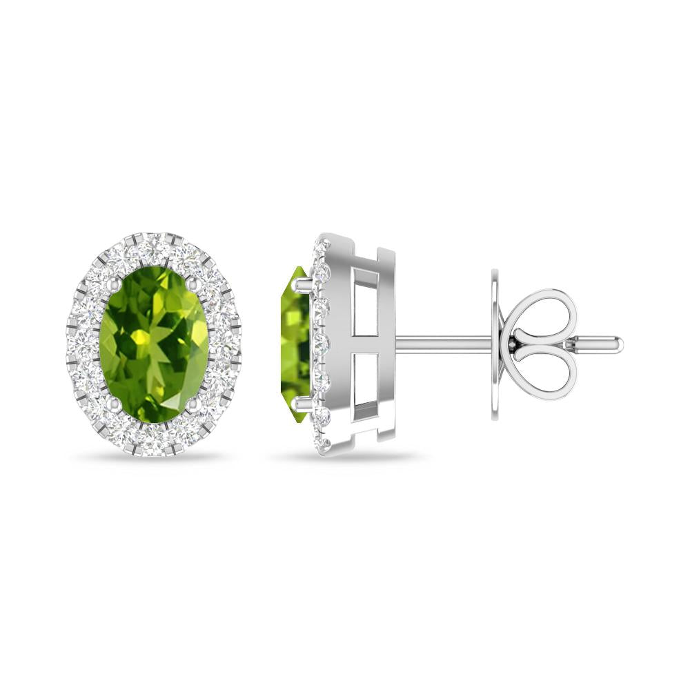 White Gold - Peridot