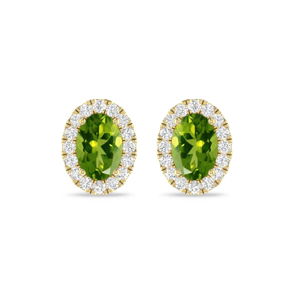 Yellow Gold - Peridot