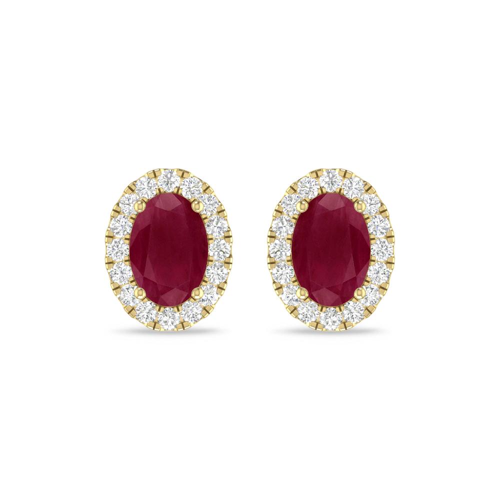 Yellow Gold - Ruby