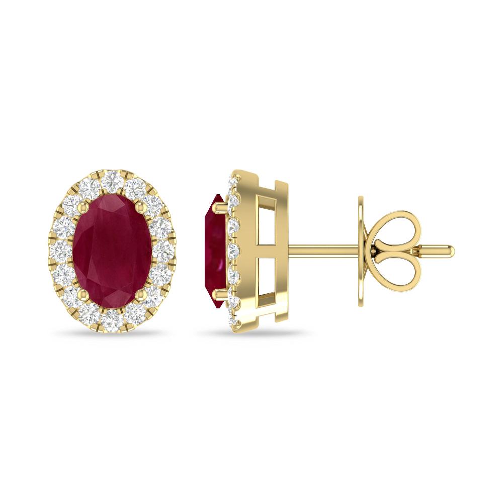 Yellow Gold - Ruby