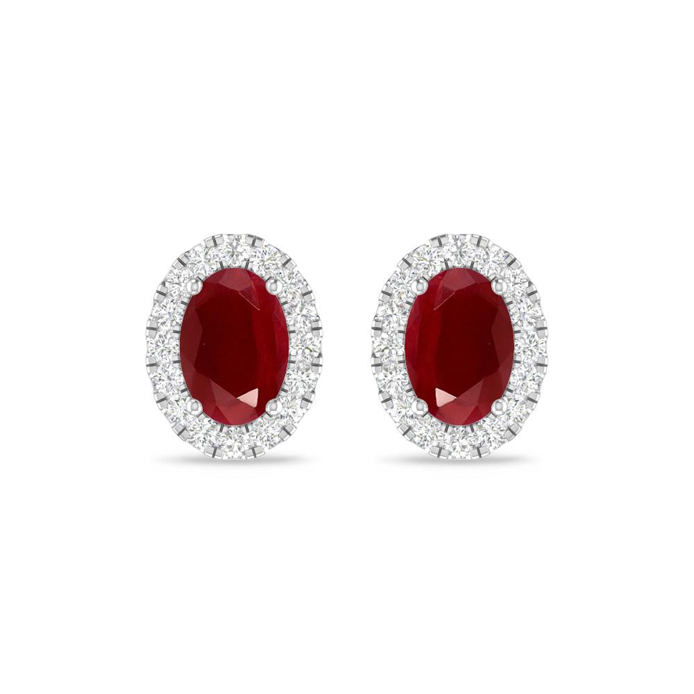 White Gold - Ruby