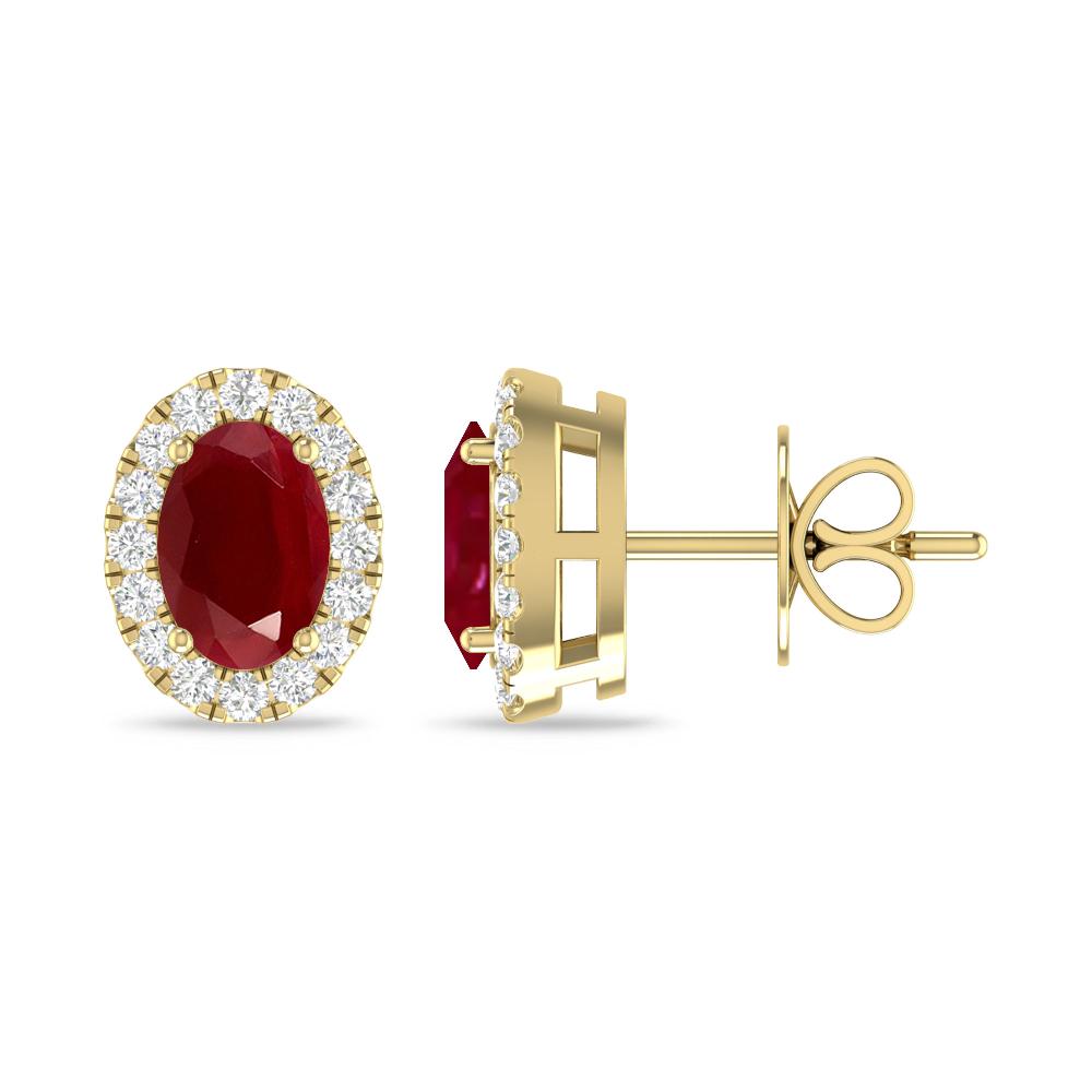 Yellow Gold - Ruby