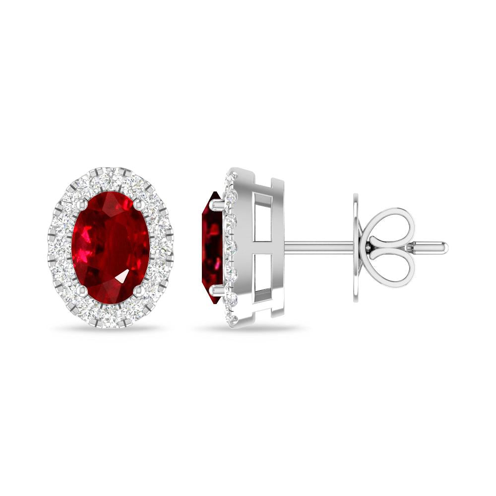 White Gold - Ruby