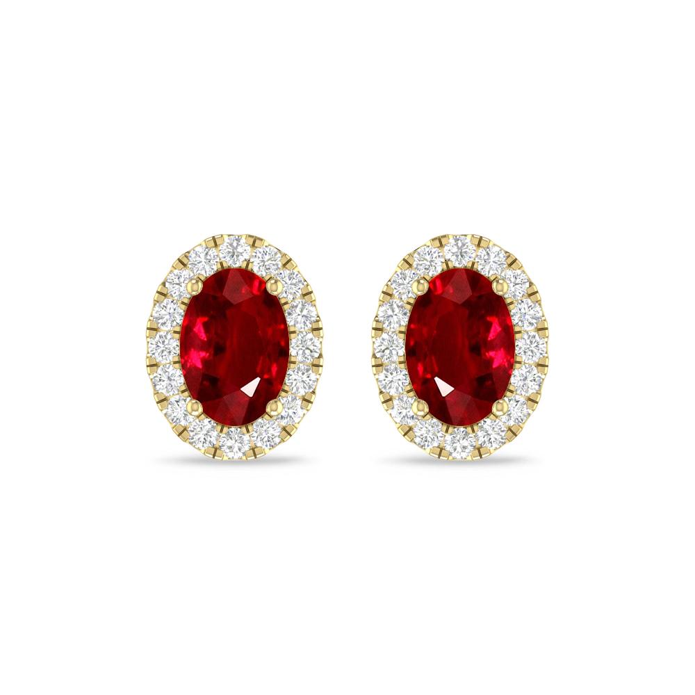 Yellow Gold - Ruby