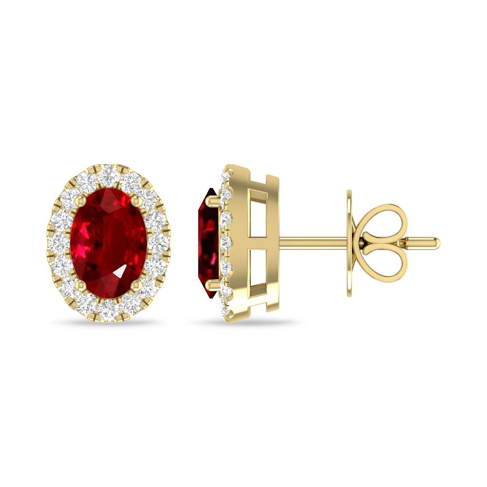 Yellow Gold - Ruby