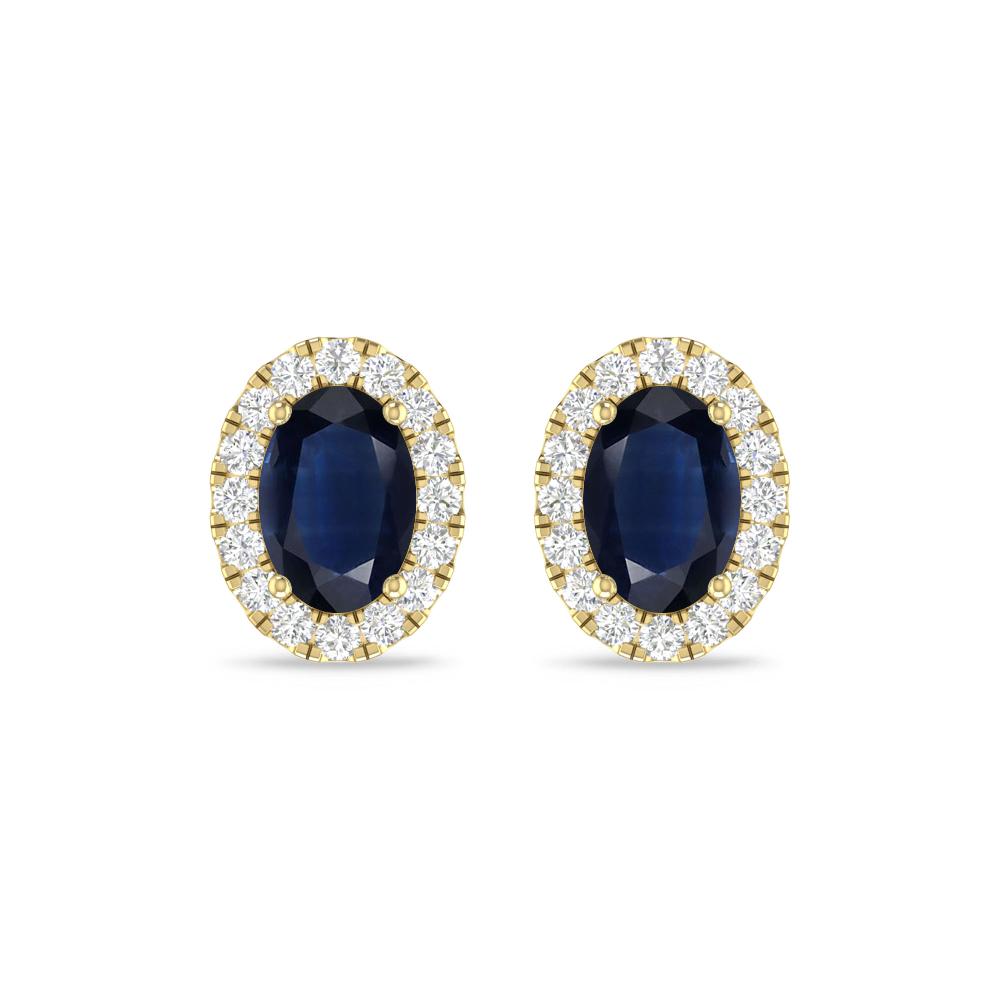 Yellow Gold - Sapphire