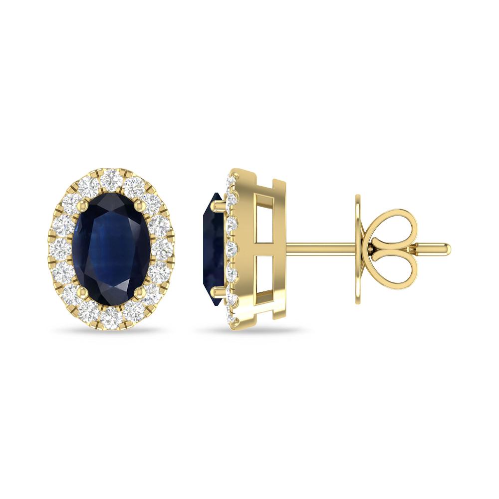 Yellow Gold - Sapphire