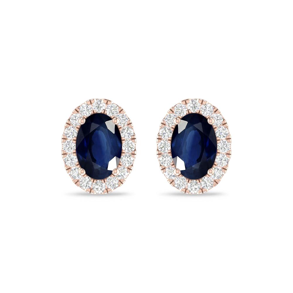 Rose Gold - Sapphire